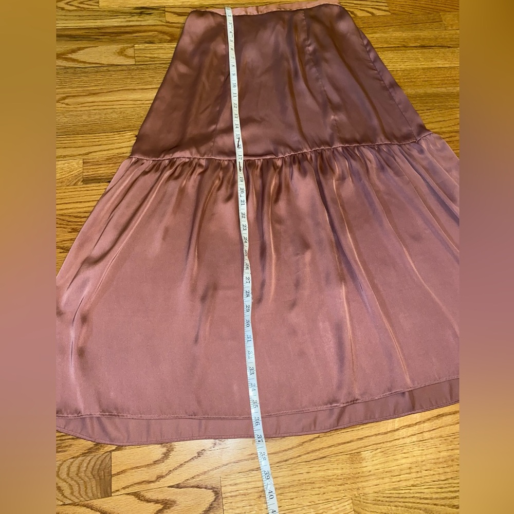 Topshop Dusty Rose Maxi Skirt - Picture 10 of 10